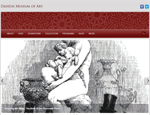 Tablet Screenshot of daheshmuseum.org